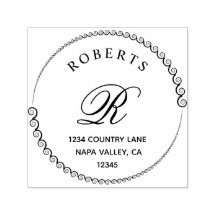 Monograma clásico Nombre de serie y autorvinculaci