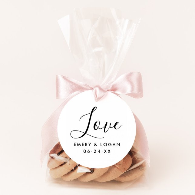 Sello Automático Monograma de Boda de guiones con letras de mano y  (Subido por el creador)