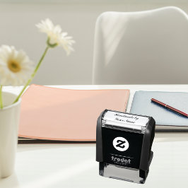 Sello Automático Monograma de nombre agregado hecho a mano