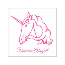 Monograma mágico a Personalizado unicornio
