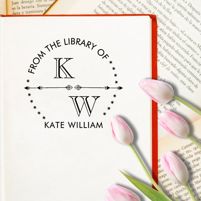 Sello Automático Monograma vintage Autograbado (Subido por el creador)