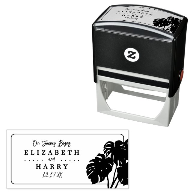 Sello Automático Monstera Tropical (In Situ)