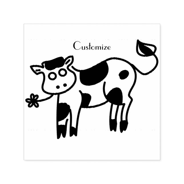 Sello Automático Moo Cow Thunder_Cove (Diseño)
