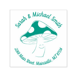 Sello Automático Mushroom Baby Shower