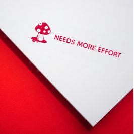 Sello Automático Mushroom Toadstool Big Necesita Más Esfuerzo