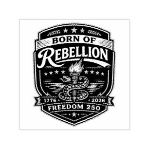 Sello Automático Nacido de la Libertad Rebelde 250