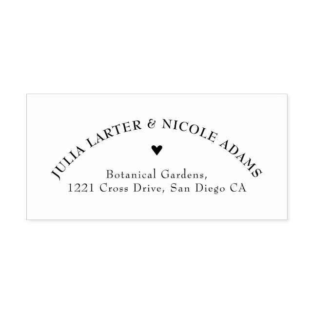 Sello Automático Naranja quemado Tropical Hibiscus Florals Boda (Diseño)