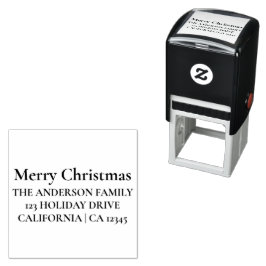 Sello Automático Navidad Feliz personalizada