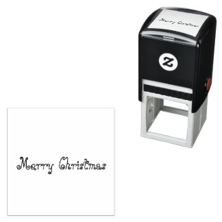 Sello Automático Navidad Peluda y Brillante