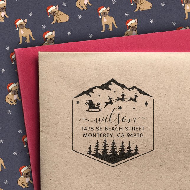 Sello Automático Navidades Cute Sant Claus Return (Subido por el creador)