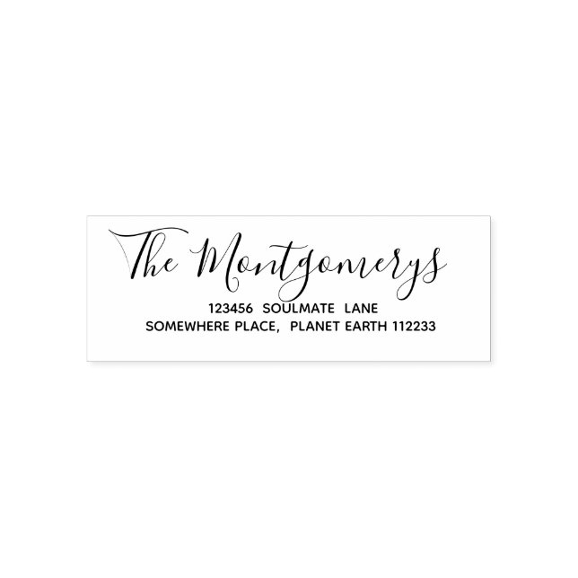 Sello Automático Negocios | Crear personal su propia dirección de d (Diseño)