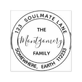 Sello Automático Negocios | Personal Cree su propia dirección de de