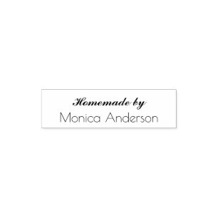 Sello Automático Nombramiento de productos artesanales caseros