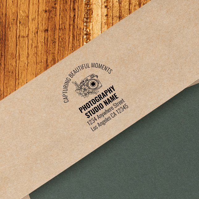 Sello Automático Nombre de devolución de la cámara Dirección del fo (Subido por el creador)