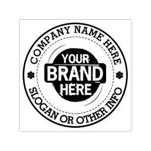 Sello Automático Nombre de empresa de logotipo comercial profesiona