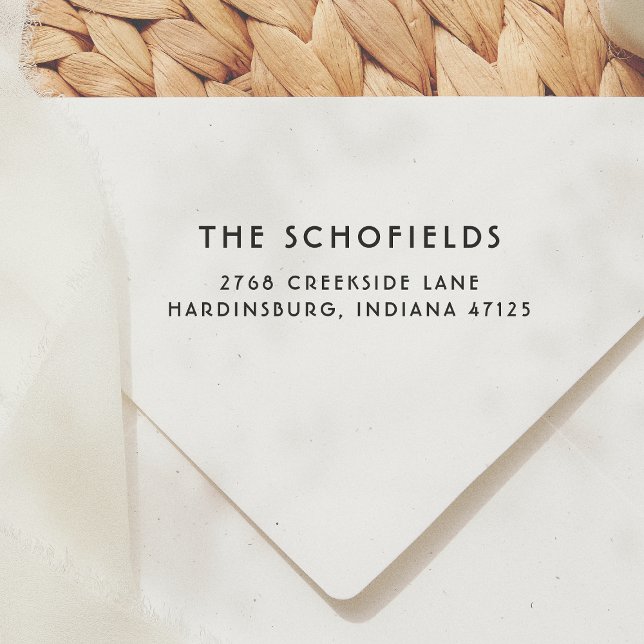 Sello Automático Nombre de familia de fuente deco moderna simple Di (Subido por el creador)