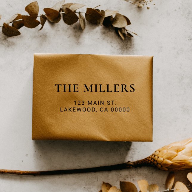 Sello Automático Nombre de familia elegante (Subido por el creador)