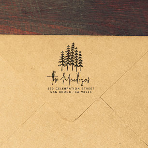Sello Automático Nombre de familia personalizado Firma Pines Direcc