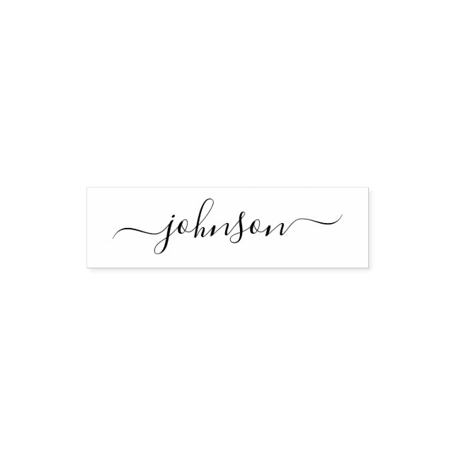 Sello Automático nombre de firma de caligrafía de llamada de script (Diseño)