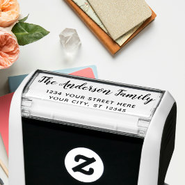 Sello Automático Nombre de la familia de escritura Dirección de dev