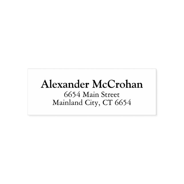 Sello Automático Nombre de la familia Typografía simple Dirección d (Diseño)