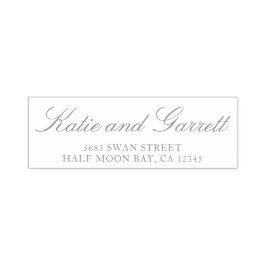 Sello Automático Nombre de script simple Dirección de devolución de