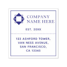 Nombre del logotipo comercial moderno Dirección pe