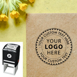 Sello Automático Nombre del logotipo del Personalizado profesional 