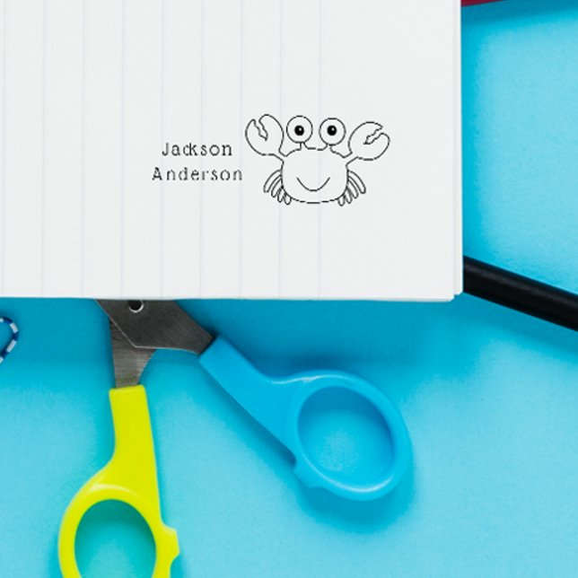 Sello Automático Nombre del niño del Personalizado de Doodle dibuja (Subido por el creador)