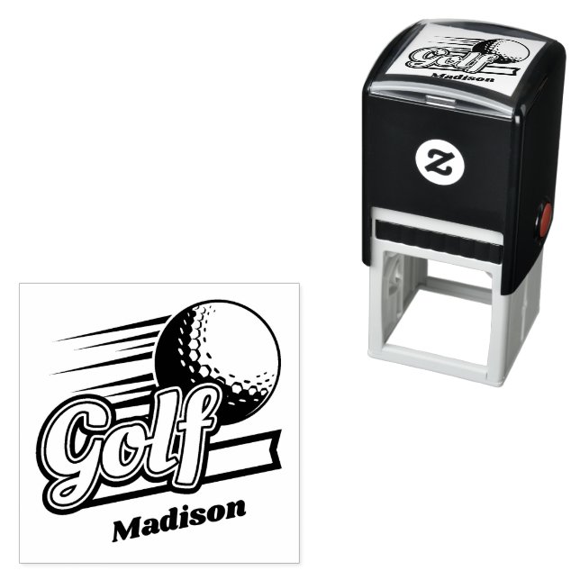 Sello Automático Nombre Personalizado de Golf (In Situ)