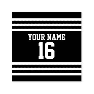 Sello Automático Nombre personalizado de Team Jersey Sports Jersey