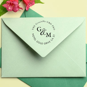 Sello Automático Nombre y apellidos Personalizado Dirección de devo