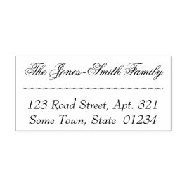 Sello Automático Nombre y dirección antiguos y clásicos