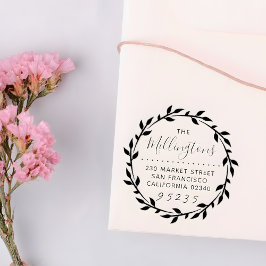 Sello Automático Nombre y dirección de devolución del guión de la c