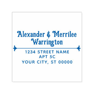 Sello Automático Nombres de varias líneas, devolver dirección con e