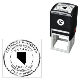 Sello Automático Notario de Nevada Pública
