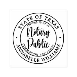 Sello Automático Notario público moderno