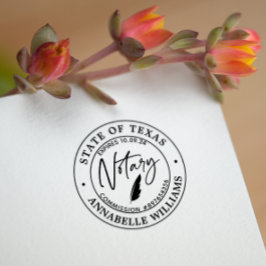 Sello Automático Notario público moderno