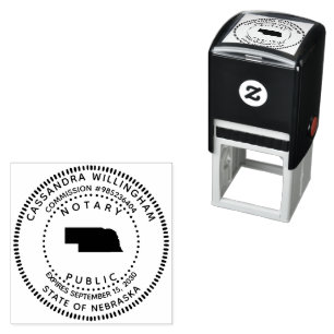 Sello Automático Notario Público Nebraska