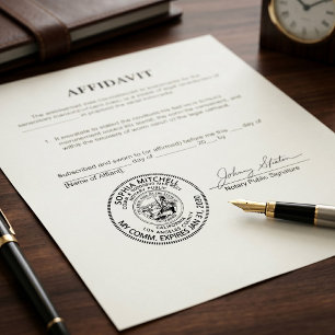Sello Automático Notario Público Profesional   Estados de Californi