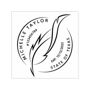 Sello Automático Notary Loan Signing Agent Professional Rubb modern