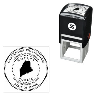 Sello Automático Notary Public Maine