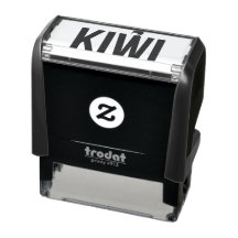 NUEVA ZELANDIA KIWI TEXTO SELF-INKING