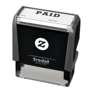 Sello Automático Office Business Bank Cashier PAID Accounts