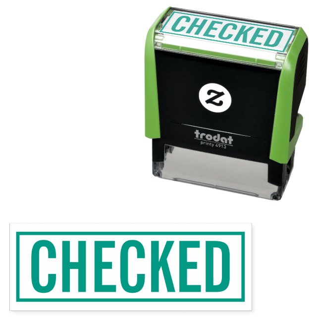 Sello Automático Office Business Checked (In Situ)