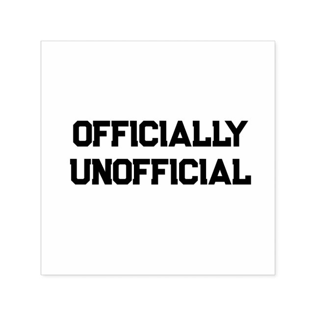 Sello Automático Oficialmente no oficial (Diseño)