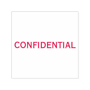 Sello Automático Oficina de negocios de documentos confidenciales