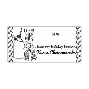 Sello Automático Ordeñe las galletas del navidad que cuecen de la