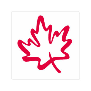 Sello Automático Orgullosa hoja de arce canadiense no está a la ven