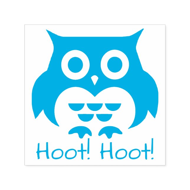 Sello Automático ¡Owl Hoot! ¡Hoot! (Diseño)